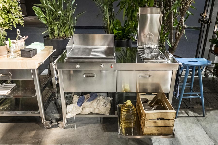 Outdoor Kitchen Unit 130 Plancha And Deep-fat Fryer 2