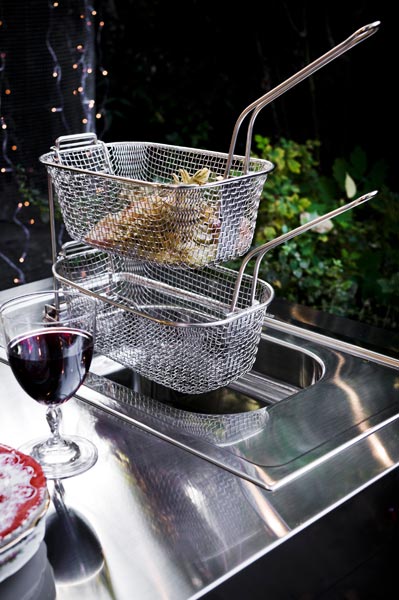 Outdoor Kitchen Unit 130 Grill And Deep-fat Fryer