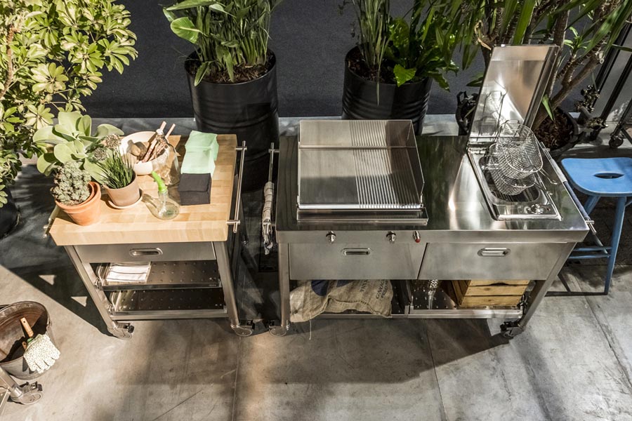 Outdoor Kitchen Unit 130 Plancha And Deep-fat Fryer 2