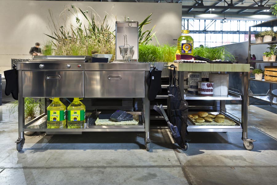 Outdoor Kitchen Unit 130 Plancha And Deep-fat Fryer