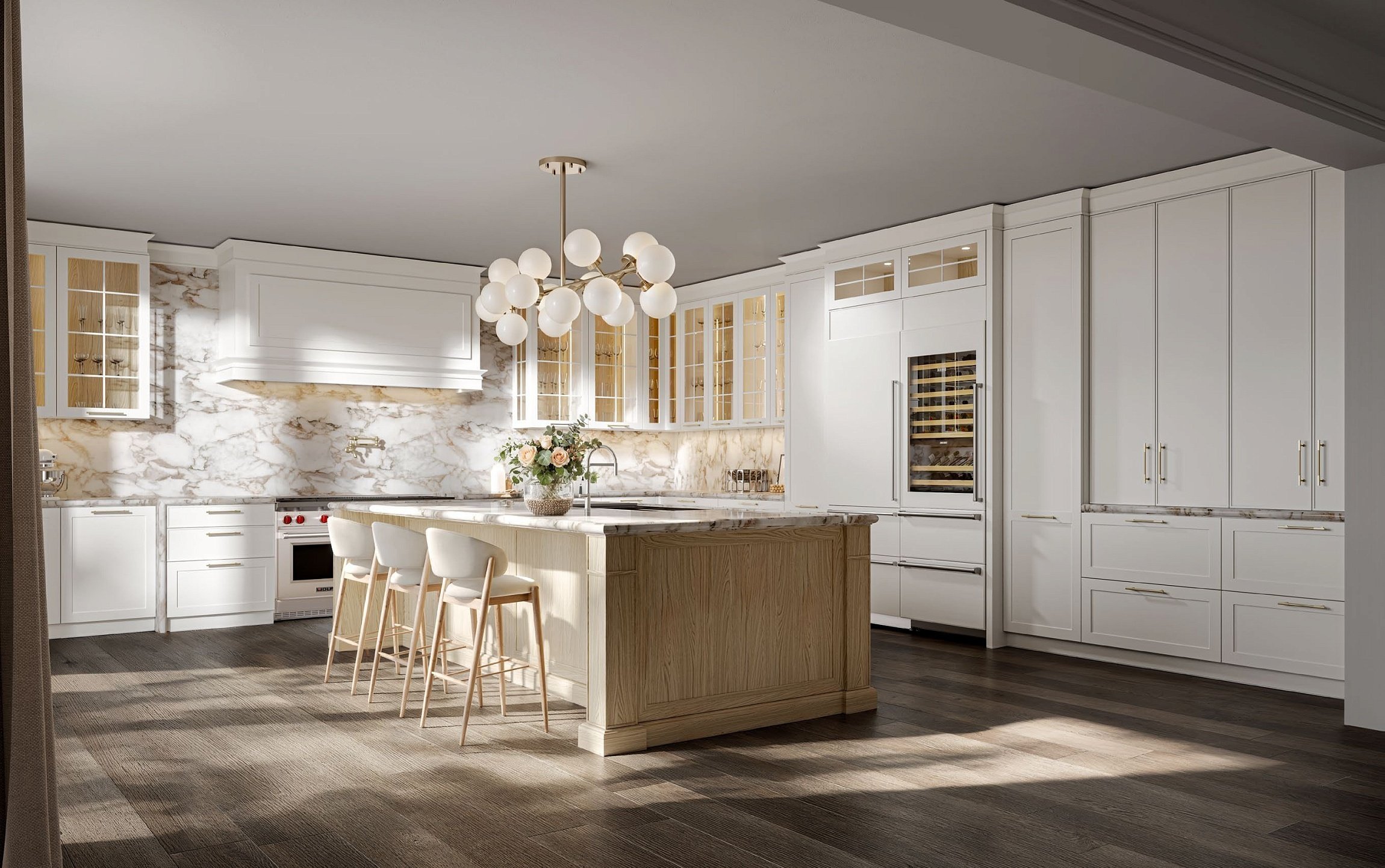 Dolce Vita White Wood