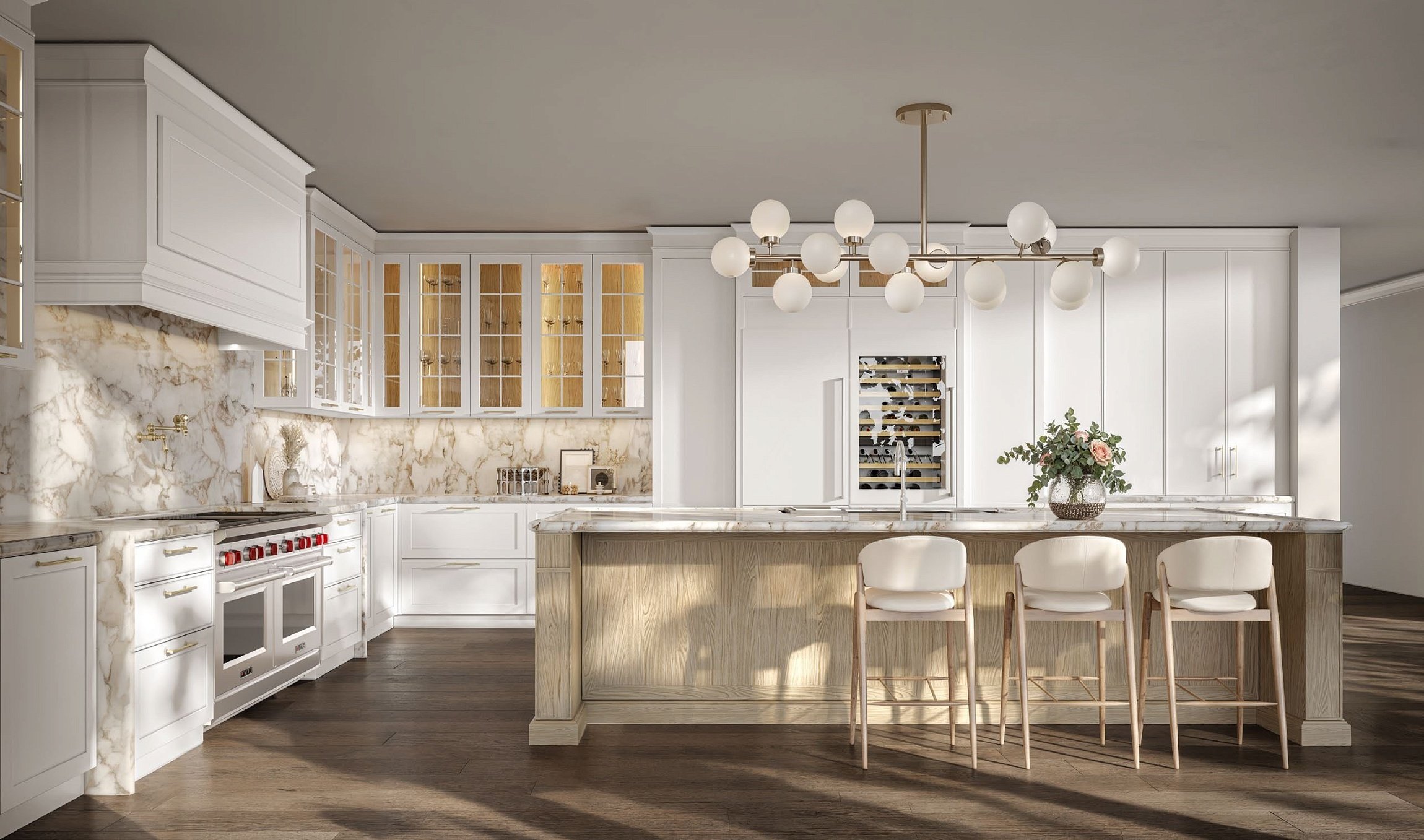 Dolce Vita White Wood