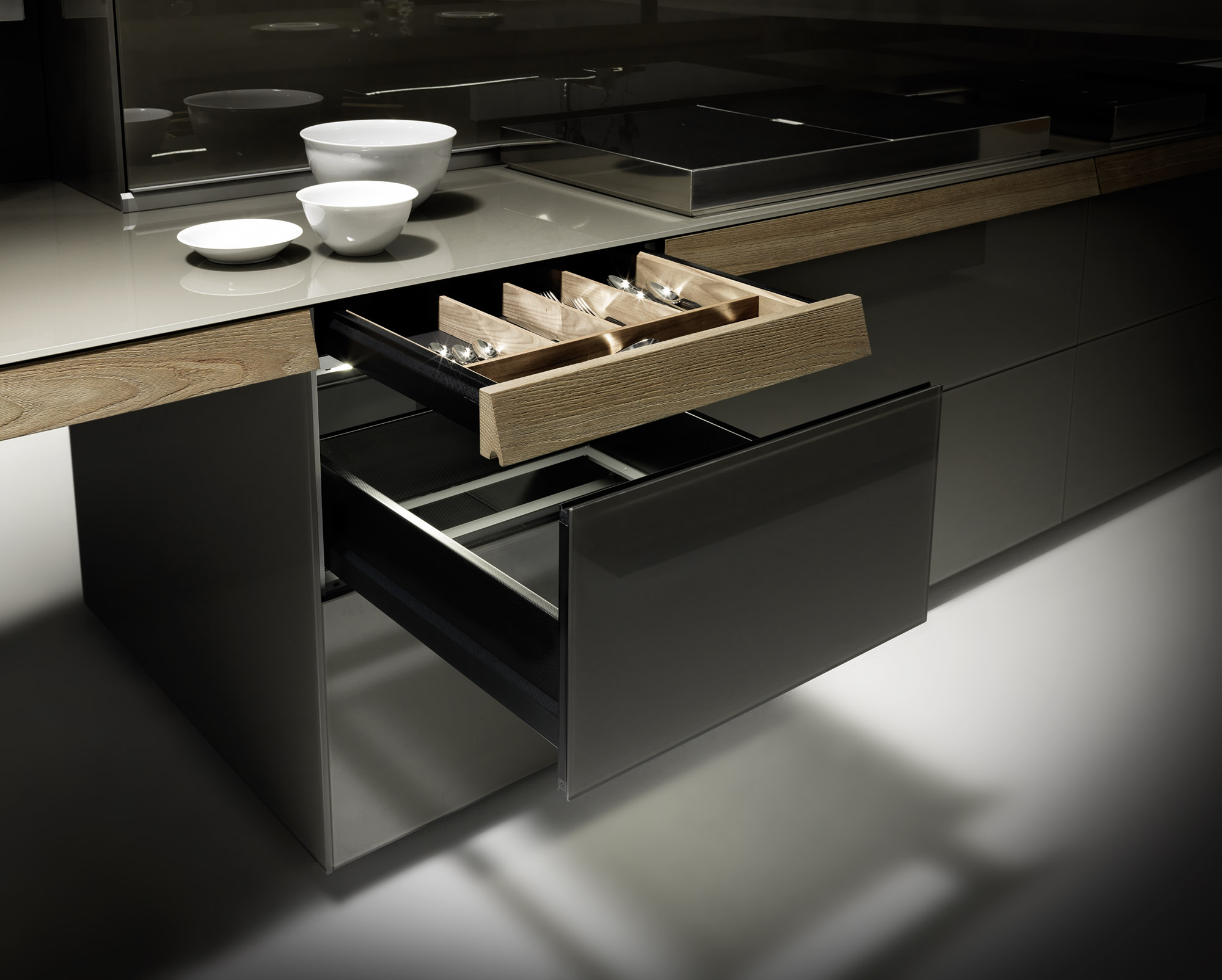 Долгожданная новинка от Valcucine — кухня Genius Loci | Le cucine