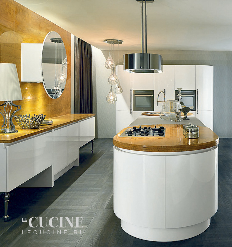 Кухня Luxury Glam - Rounds Aster Cucine
