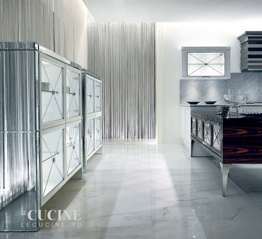 Кухня Luxury Glam - Telaio Silver Aster Cucine