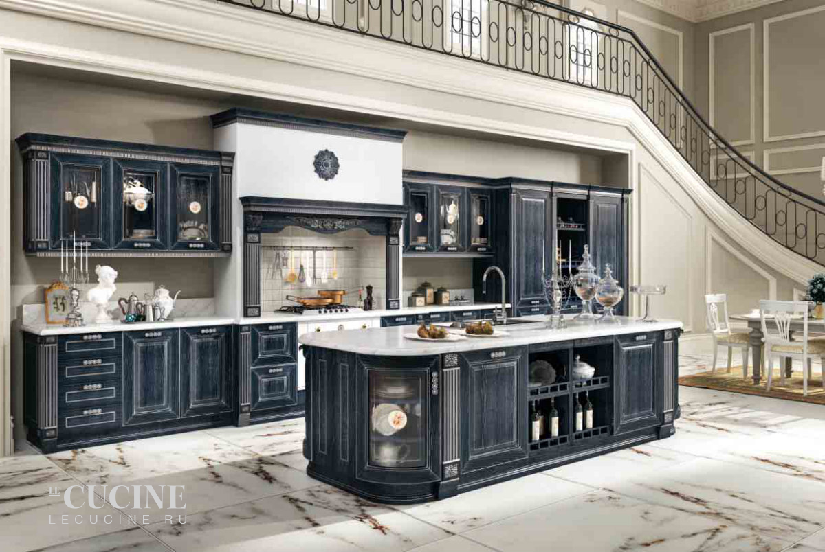 Кухня Imperial - Blu Argento Home Cucine