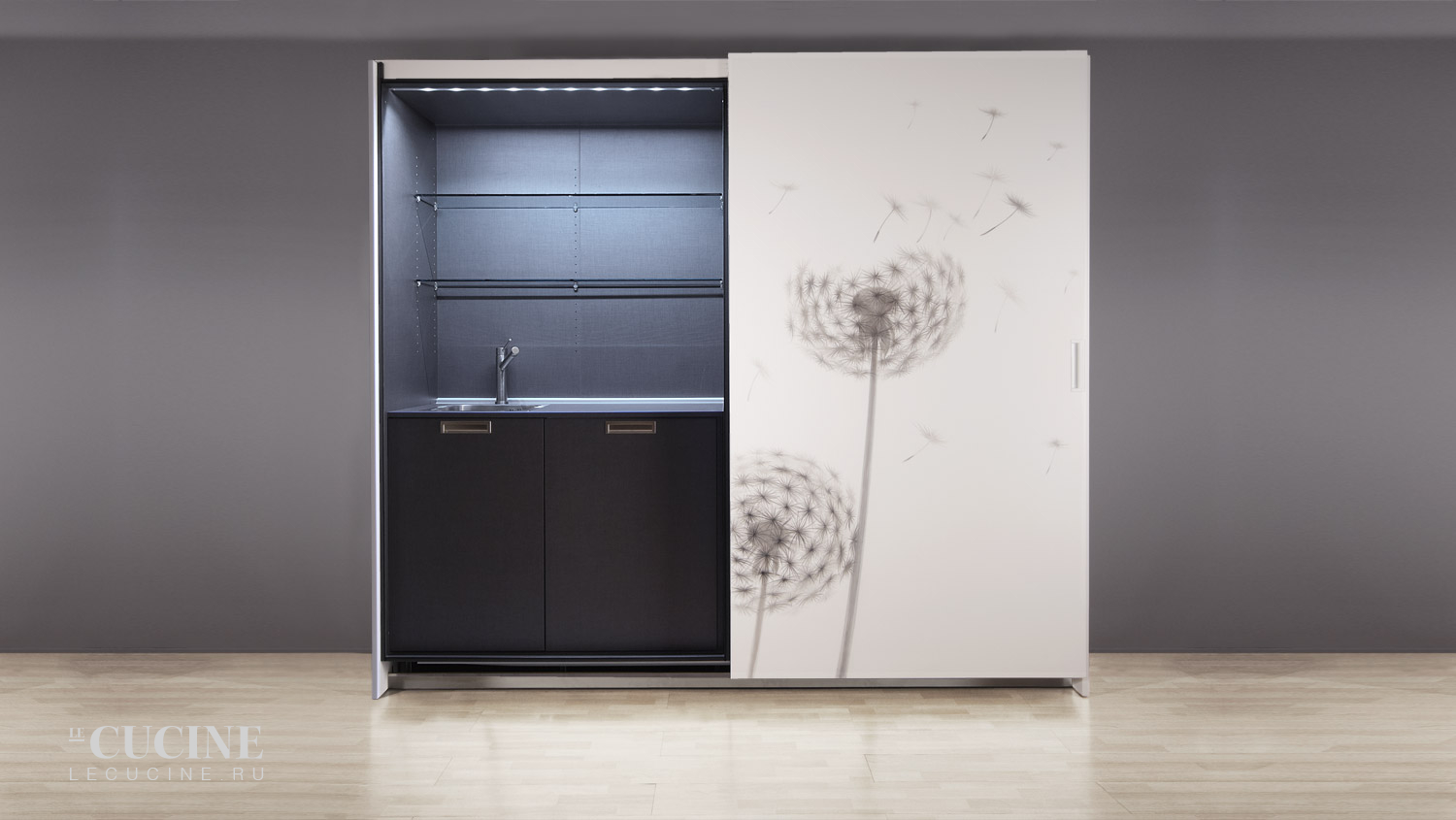 Кухня Decarated Polyester and Leather ABC Cucine