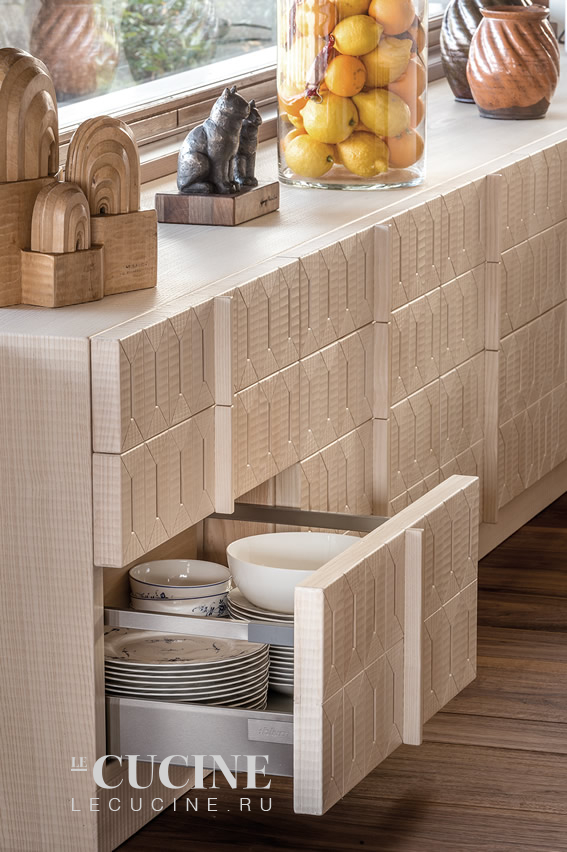 Кухня Ash Wood Kitchen Habito by Giuseppe Rivadossi