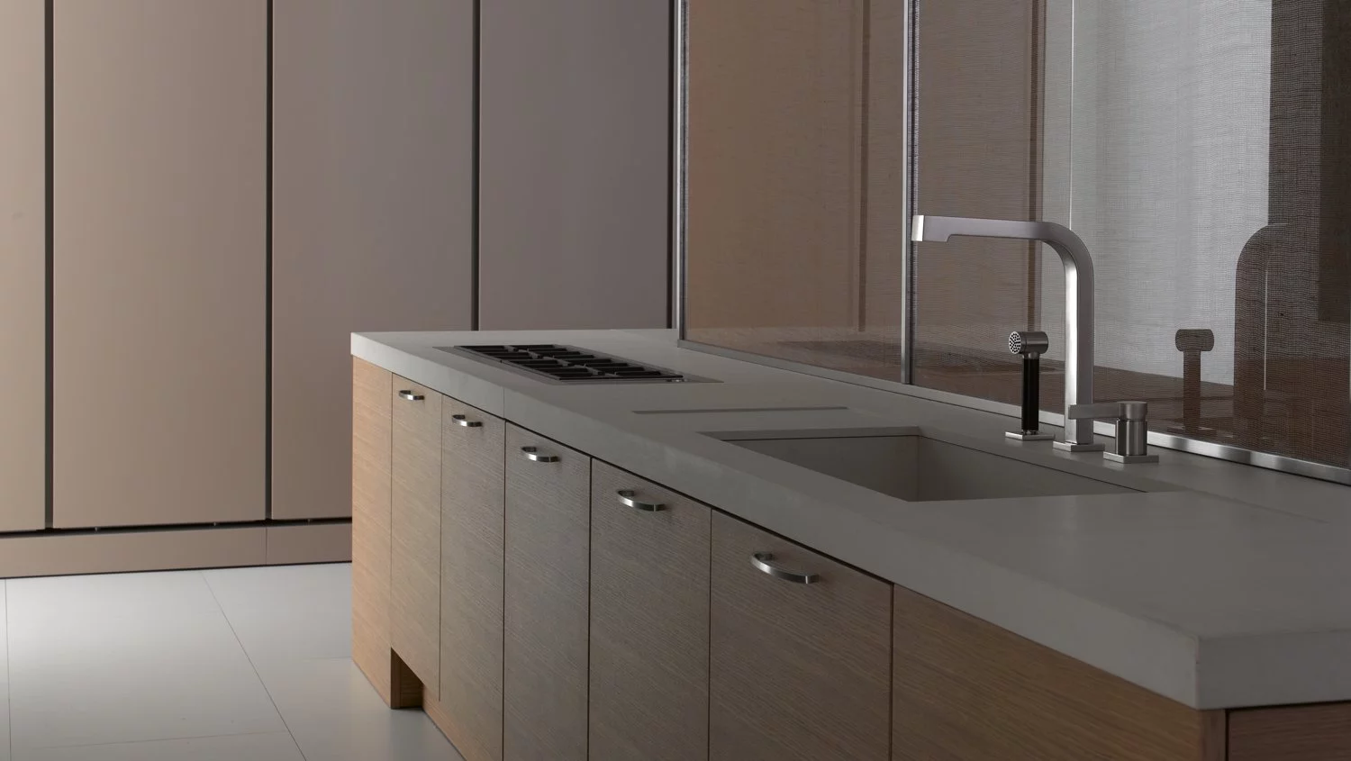 Natural Oak/Velvet Capuccino Natural Oak/Velvet Capuccino