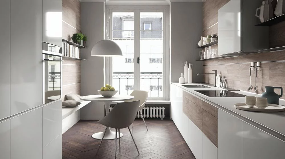 Forma Mentis With Glass Door And Melamine Wood Finish Door