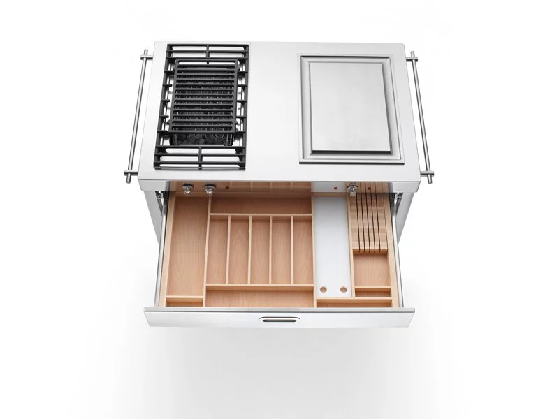 Outdoor Kitchen Unit 100 Grill And Teppanyaki