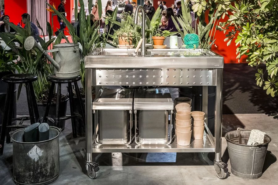 Outdoor Kitchen Unit 100 Large Bowl