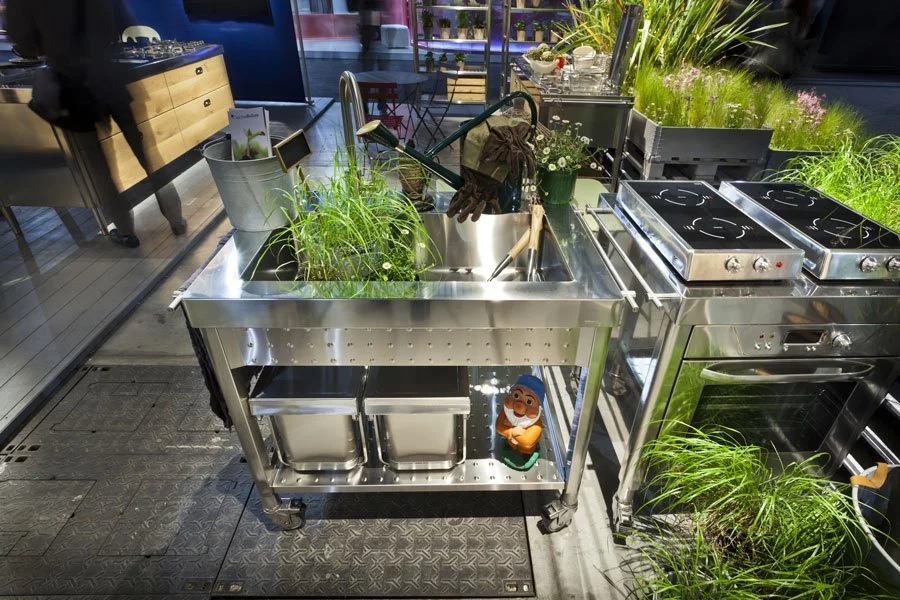 Outdoor Kitchen Unit 100 Large Bowl