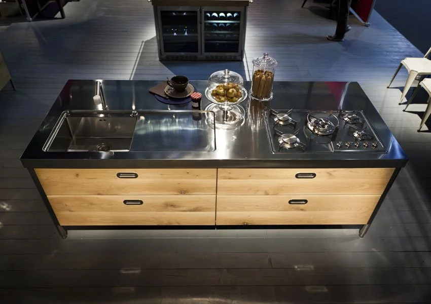Kitchen Island 250 With Snack Bar Unit 2