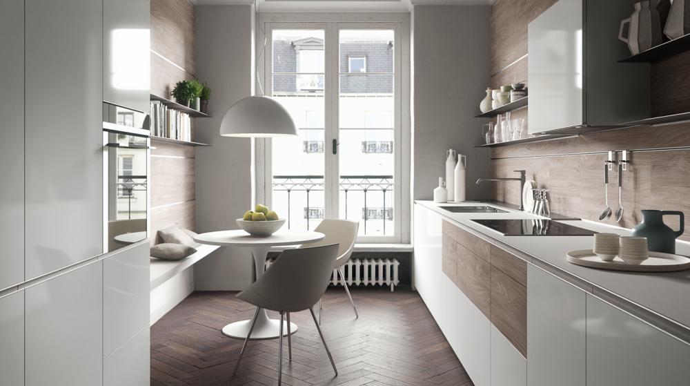 Forma Mentis With Glass Door And Melamine Wood Finish Door