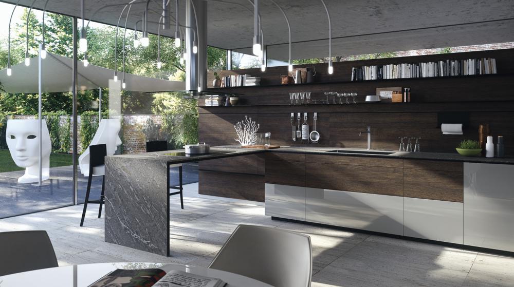 Forma Mentis With Rondover Oak Wooden Door And Lacquered Door