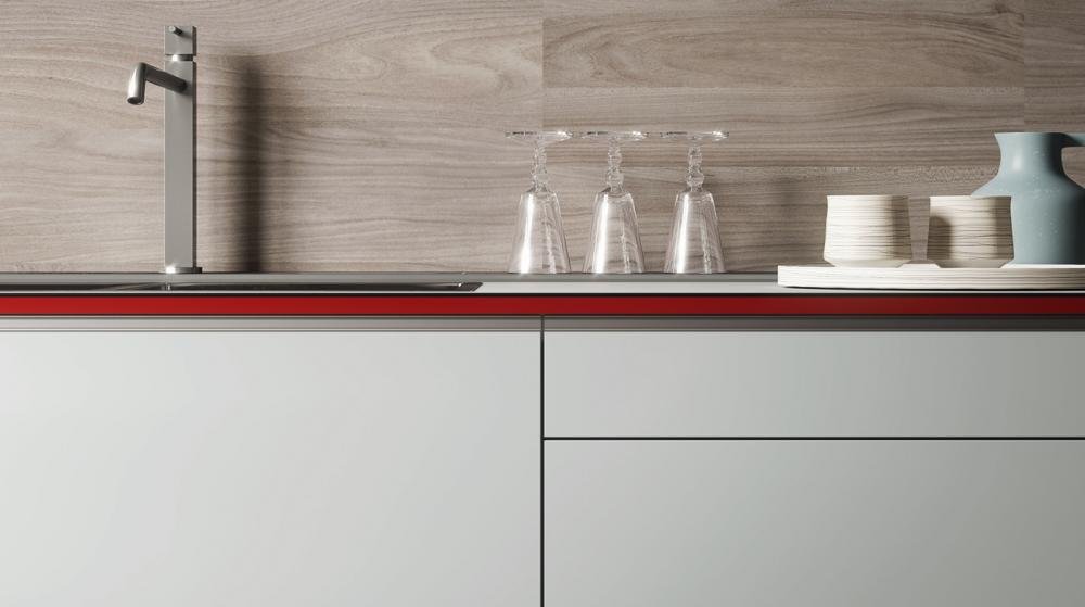 Forma Mentis With Glass Door And Melamine Wood Finish Door