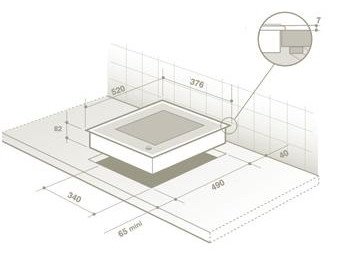 Модульная система De Dietrich DTE 1148 X