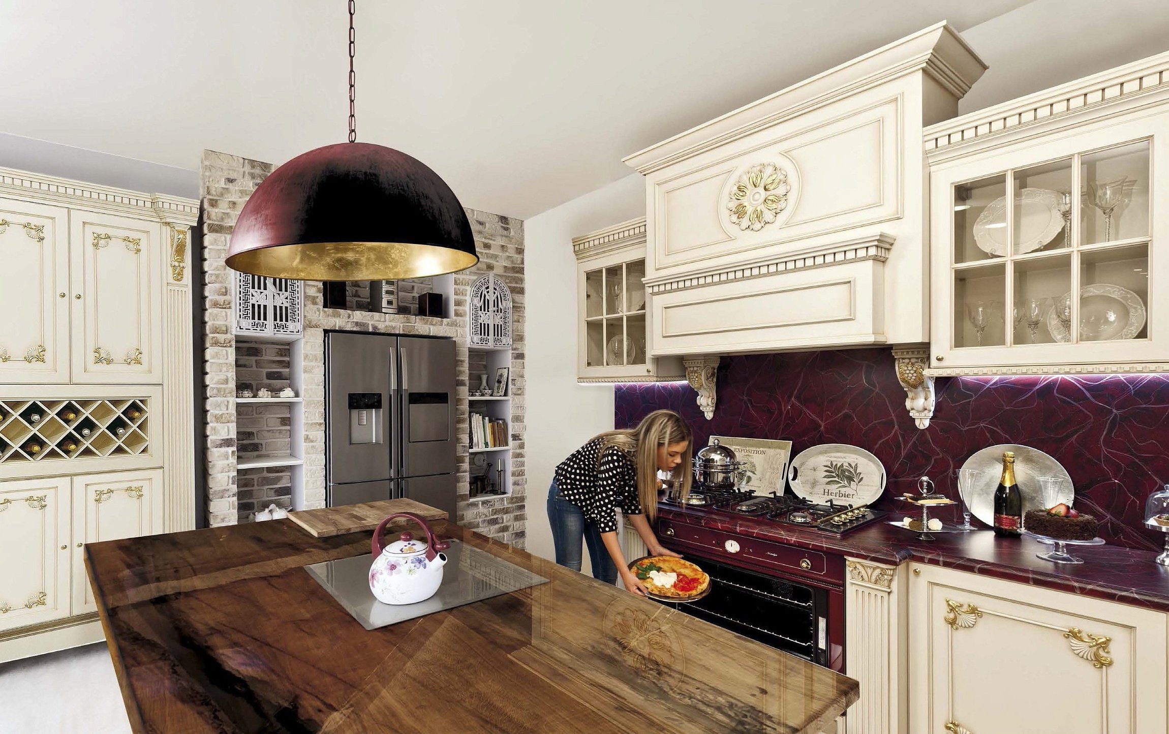 La cucina del lusso