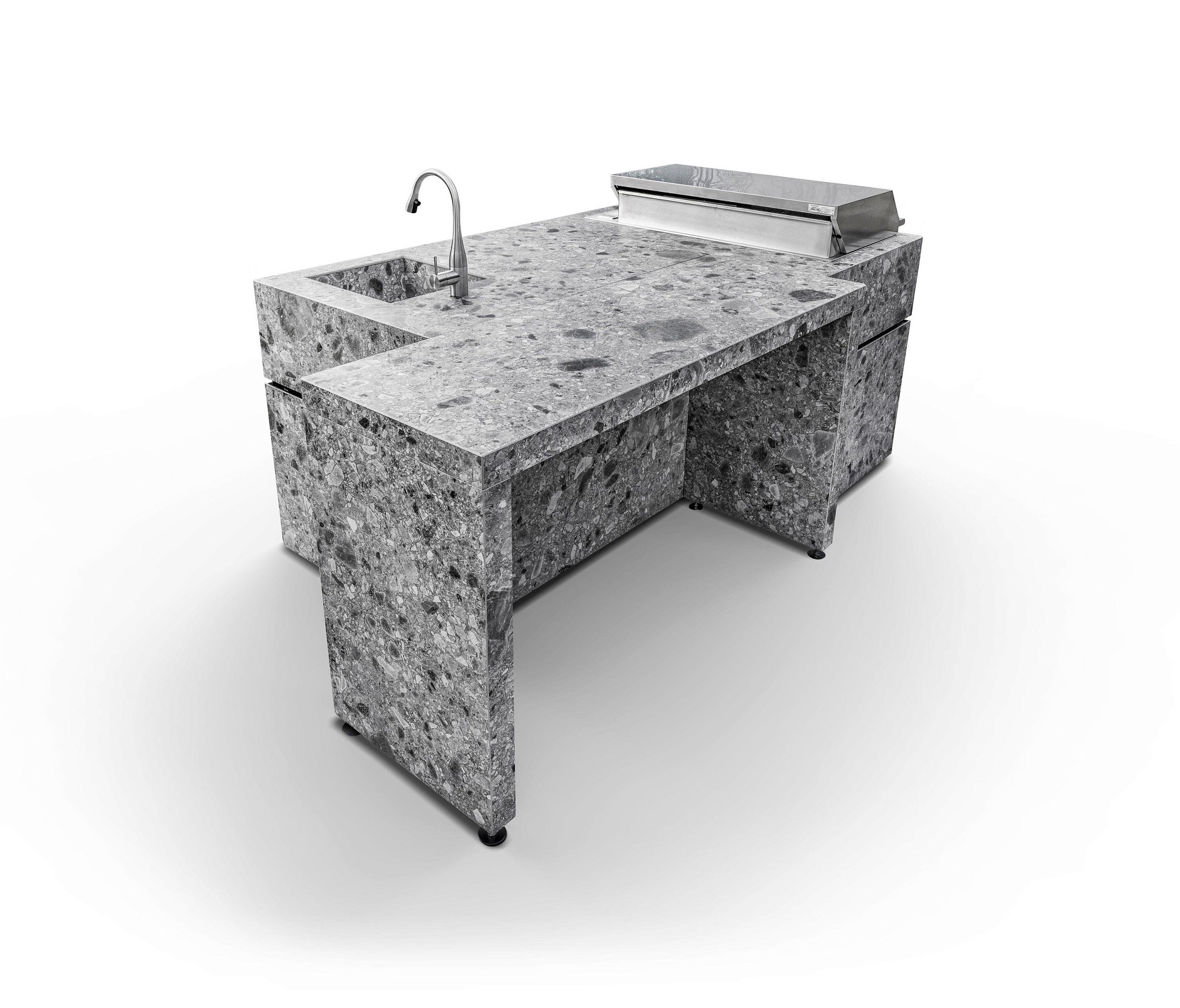 BbqubeX Natural Granit