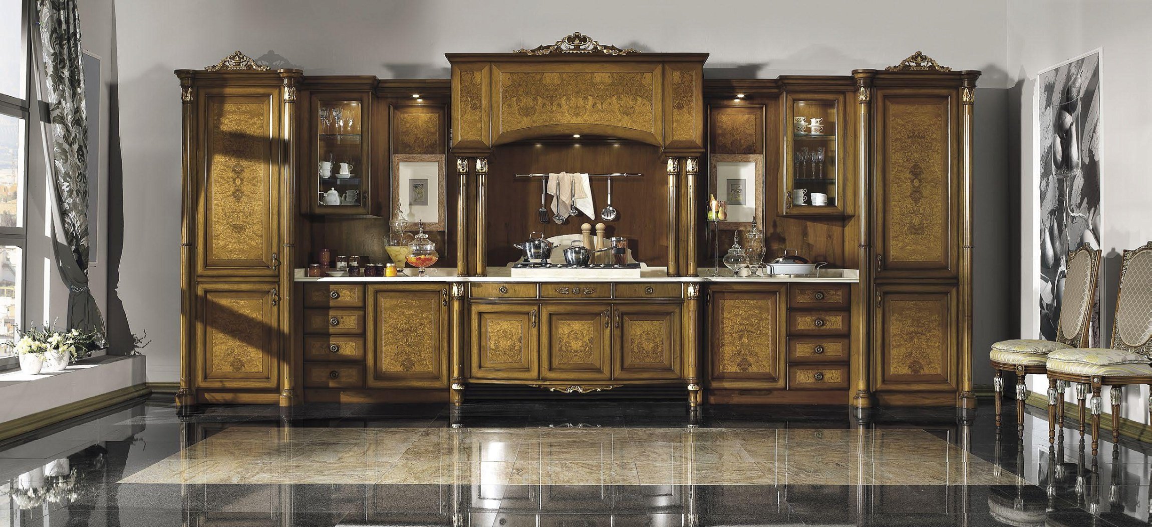 Cucina Classica Venezia Radica Di Frassino