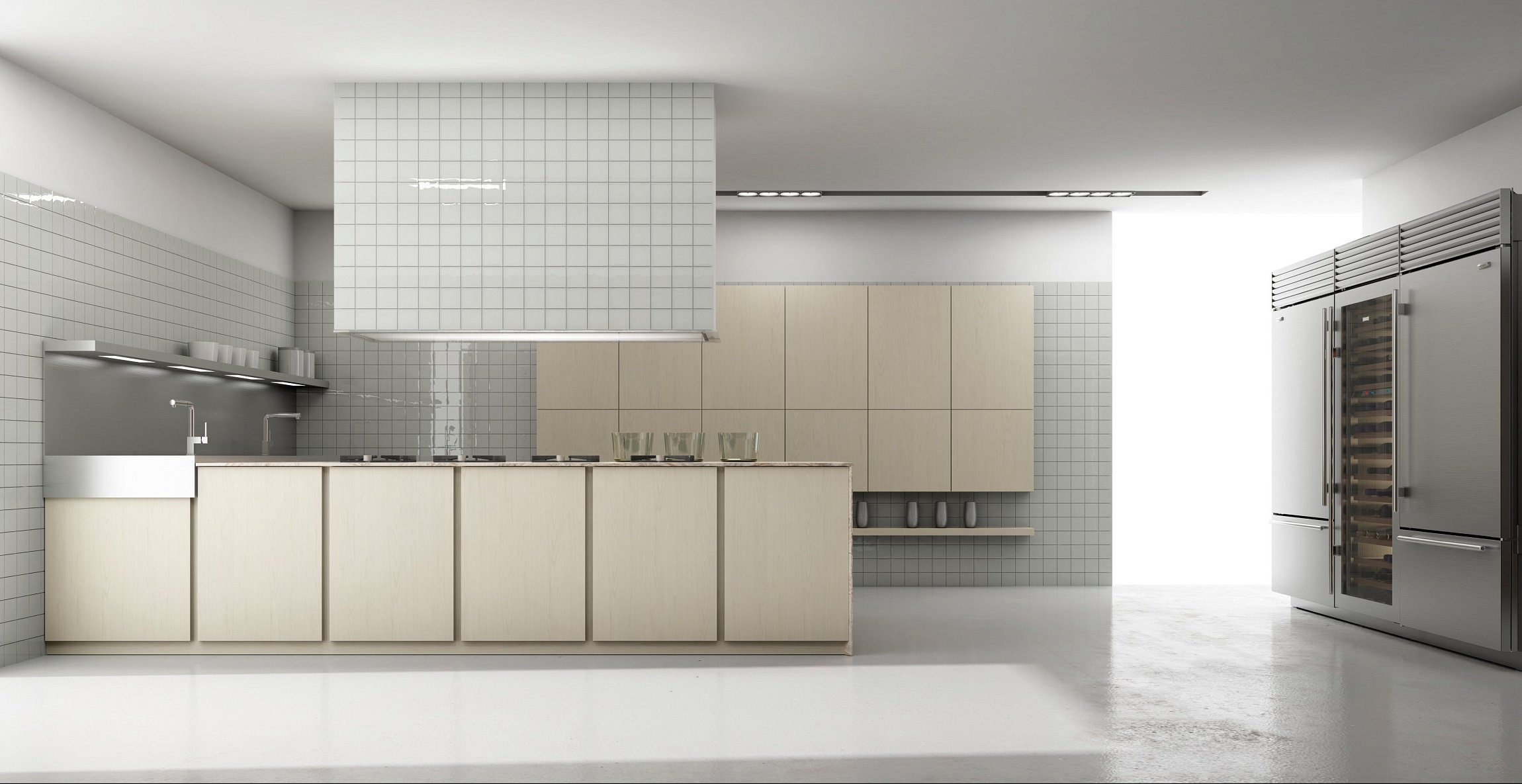 Cocina Barna Vetr. Castagne Ecologico Blanquedado Leach Antracita Maye
