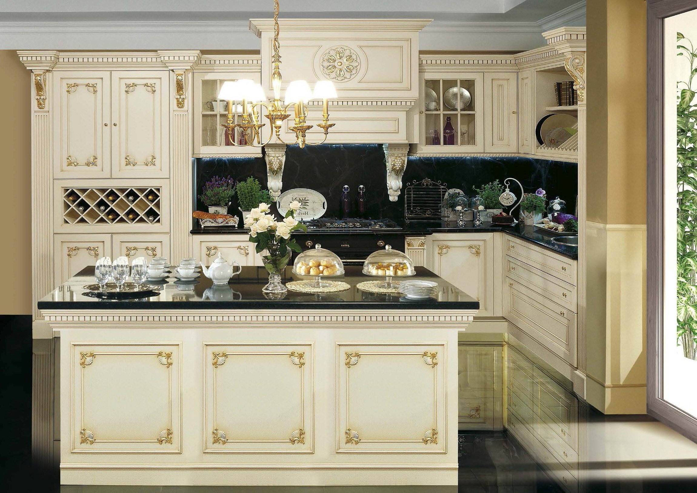 La cucina del lusso