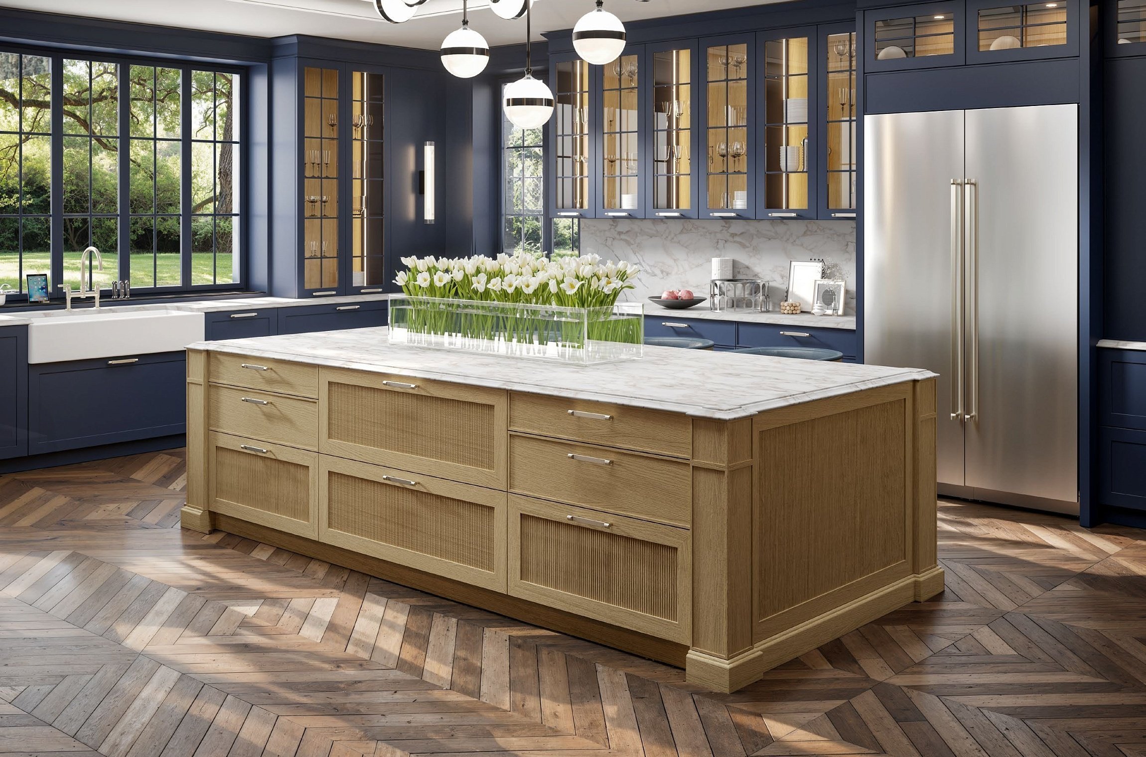 Dolce Vita Blue Wood
