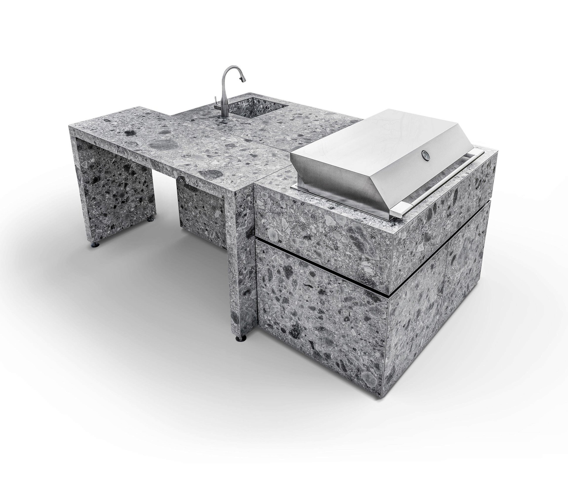 BbqubeX Natural Granit