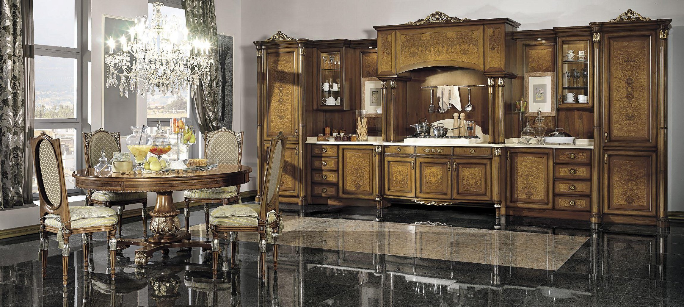 Cucina Classica Venezia Radica Di Frassino