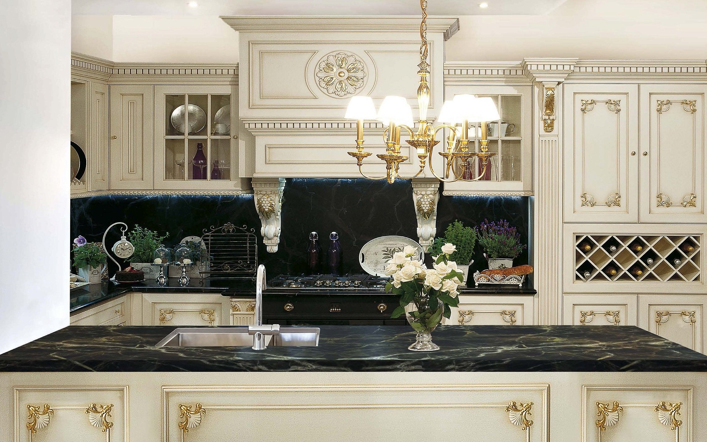 La cucina del lusso